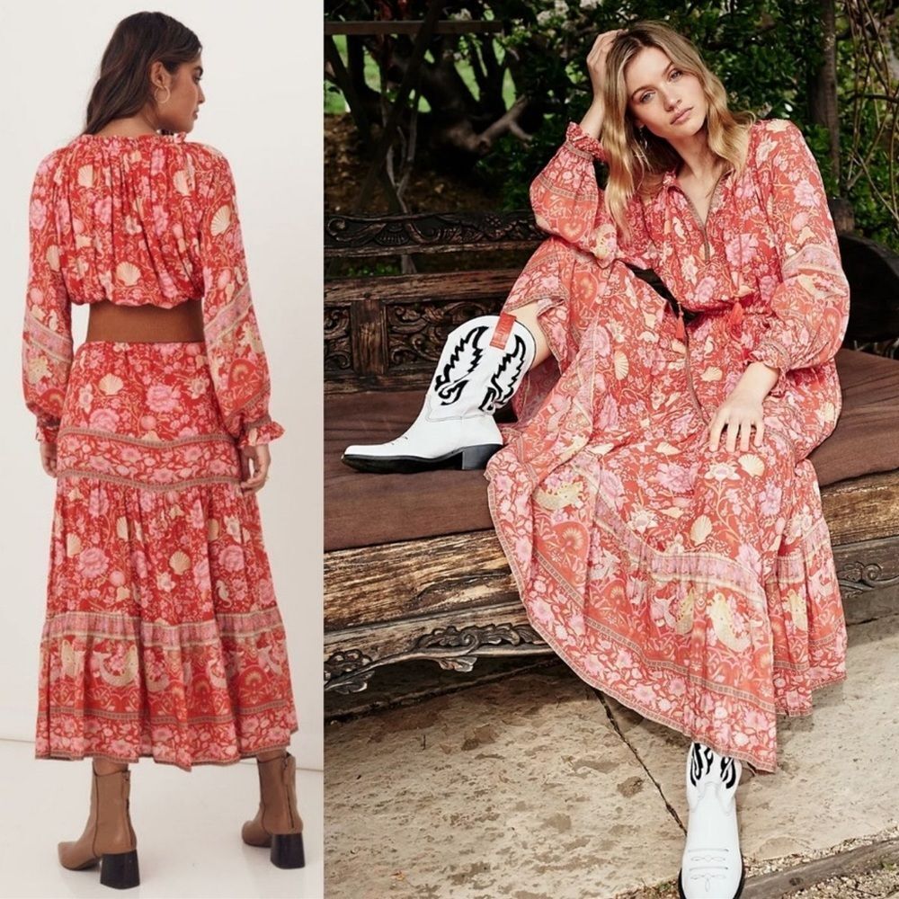 Spellโ& the Gypsy Free People printed seashell dress